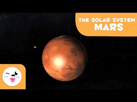 Mars, the Red Planet - Solar System 3D Animation for Kids - Mars Robot