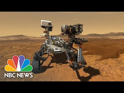 NASA's Mars Rover Perseverance Lands On Red Planet | NBC News