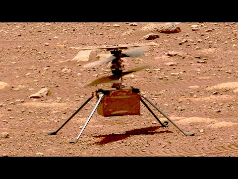 Perseverance captured new videos of Ingenuity Mars Helicopter flights 13th and 15th